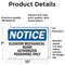 Signmission Elevator Mechanical Room Authorized Personnel Only OSHA Notice Sign, Vinyl Decal, 10in x 7in, 2PK OS-2PACK-NS-D-710-L-11733 - alternate 3